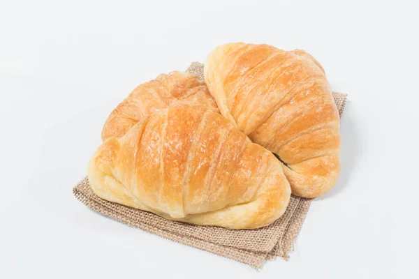 Croissants recém-assados. — Fotografia de Stock