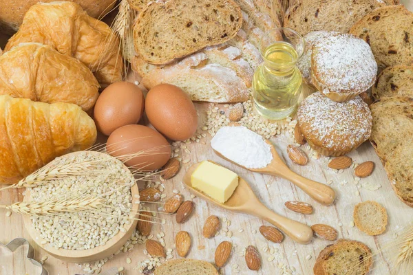 ekmek ve pastane ürünleri.