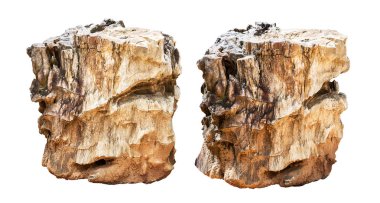 Bahçe Dekorasyon izole kırpma yolu ile beyaz arka plan üzerinde için taş