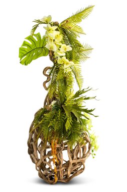 Yaratıcı çiçek buketi