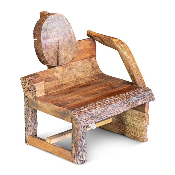 孤立的木椅 — 图库照片