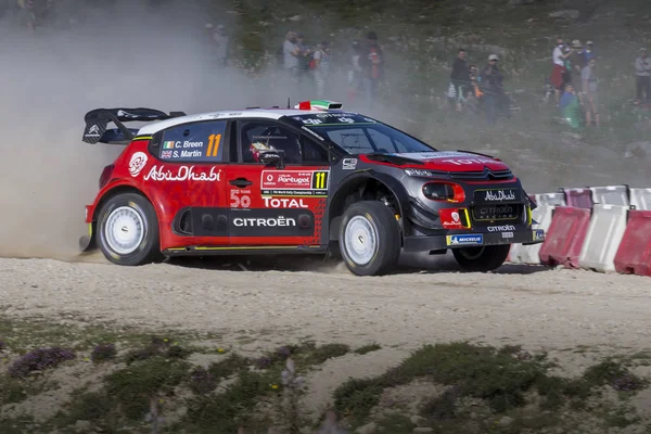 Craig Breen Ireland Scott Martin Great Britain Compete Citroen Total — Stock Photo, Image