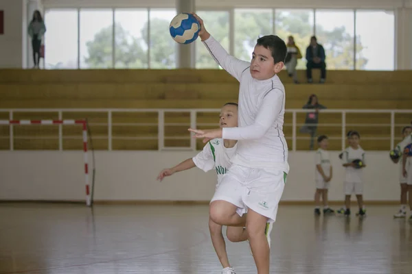 Afife Viana Castelo Portugal December 2018 Kinder Handbal Toernooi Georganiseerd — Stockfoto