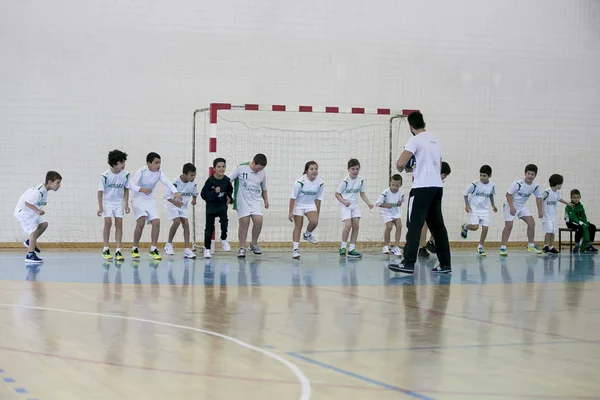 Afife Viana Castelo Portugal Dezembro 2018 Torneio Handebol Infantil Organizado — Fotografia de Stock