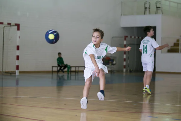 Afife Viana Castelo Portugal December 2018 Barnens Handbollsturnering Anordnas Sportanslutning — Stockfoto