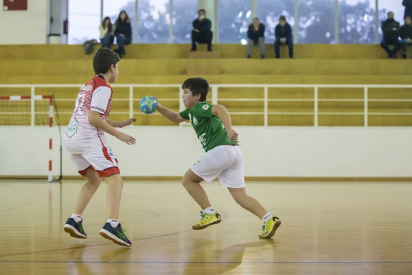 Afife Viana Castelo Portogallo Febbraio 2019 Afifense Giocatore Azione Contro — Foto Stock