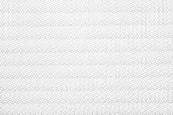 Weißer Kunststoff Gitter Weißer Hintergrund — Stockfoto