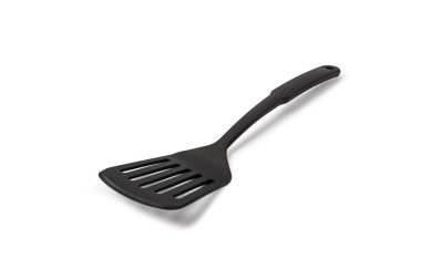 Beyaz arka plan üzerinde izole mutfak spatula