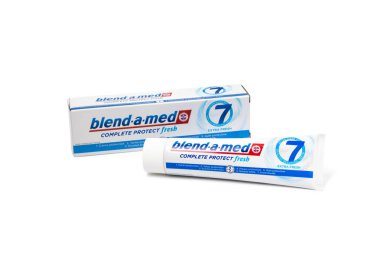 Tıbbi diş macununu harmanla, Ekstra Taze, Procter & Gamble tarafından yapıldı..
