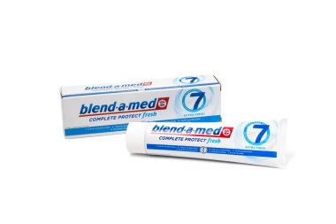 Tıbbi diş macununu harmanla, Ekstra Taze, Procter & Gamble tarafından yapıldı..