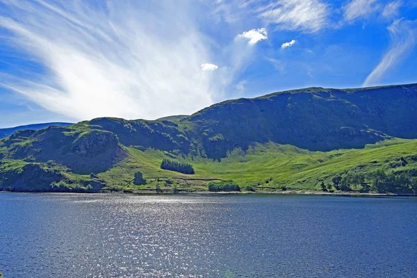 Capturing Beautiful Picturesque Nature Open Spaces Haweswater Reservoir Lake District — Stock Photo, Image