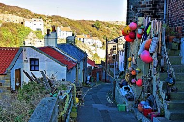Staithes, North York Moors Milli Parkı'nda yer alan güzel, antika ve eşsiz bir şekilde korunmuş tarihi balıkçı köyüdür. Bu Cleveland Yolu'nun bir parçasıdır ve Whitby ve Scarborough yakın yer almaktadır. 