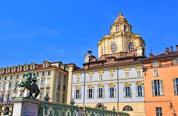 Turin Ist Ein Prachtvolles Mekka Alter Mittelalterlicher Architektur Und Zeitgenössischer — Stockfoto