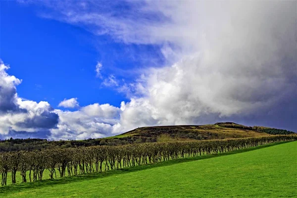 Bamford Edge Una Bellissima Splendida Area Bellezza Naturale Nella Hope — Foto Stock