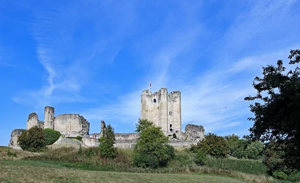 Château Conisbrough Est Château Médiéval Normand Grade Dans Doncaster South — Photo