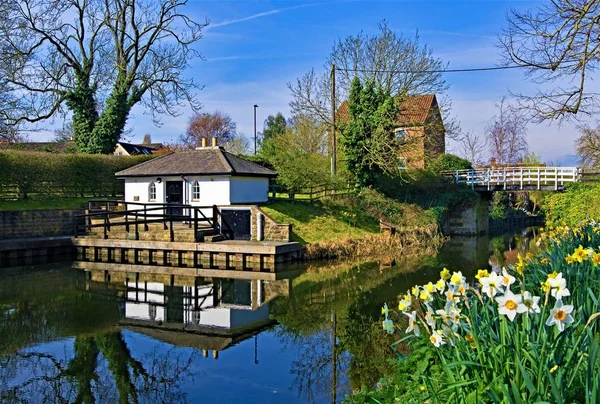 Canal Ripon Está Localizado North Yorkshire Inglaterra Foi Construído Pelo — Fotografia de Stock