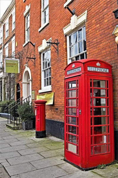 Ashbourne 도시이다 Contains Many Historical Buildings Gateway Dovedale Peak District — 스톡 사진