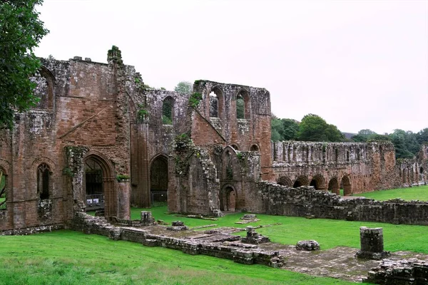 Abadía Furness Está Abierta Público Furness Abbey Manor Road Barrow —  Fotos de Stock