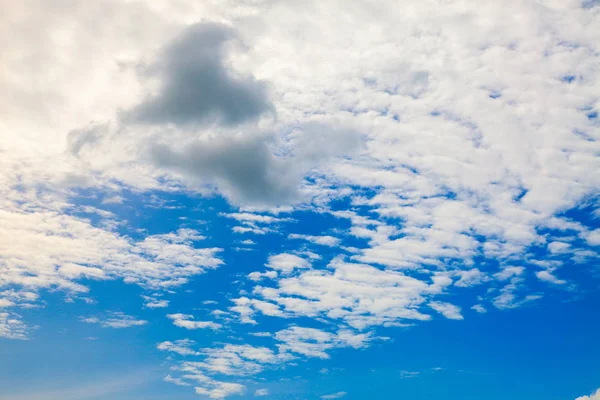 Cloud and blue sky, weather have a good day background.