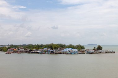 Chanthaburi, Tayland Denizi manzara haliç manzarası