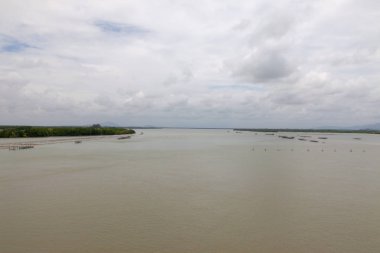 Chanthaburi, Tayland Denizi manzara haliç manzarası