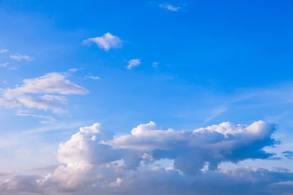 Cloud and blue sky, weather have a good day background. Sunset.