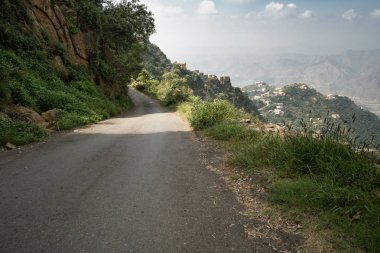 Suudi Arabistan, Jizan Provice 'de Dağ Yolu