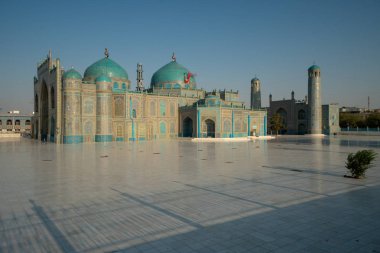 Blue Mosque in Mazar-e Sharif, Afghanistan (Shrine of Hazrat Ali) clipart