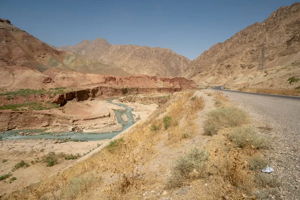 Paisaje Provincia Samangan Carretera Mazar Sharif Kabul Aufghanistan Agosto 2019 — Foto de Stock