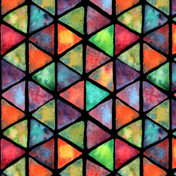 Suluboya sorunsuz renkli desen. Kumaş, tekstil, duvar kağıdı için harika.