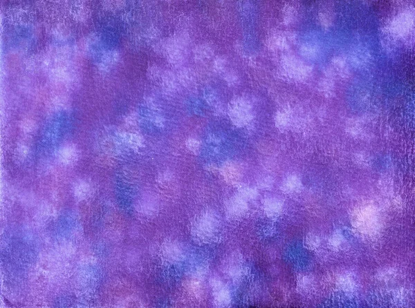 Mavi ve beyaz sıçramaları ile dokulu suluboya mor arka plan