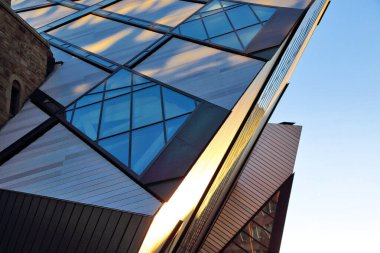 Toronto, Kanada-5 Haziran 2017: Ünlü Kraliyet Ontario Müzesi