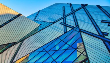Toronto, Kanada-5 Haziran 2017: The Royal Ontario Museum Toronto, Ontario, Kanada 'da bulunan bir sanat, dünya kültürü ve doğa tarihi müzesidir.