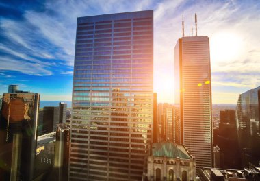 Toronto finans bölgesinde ufuk çizgisi