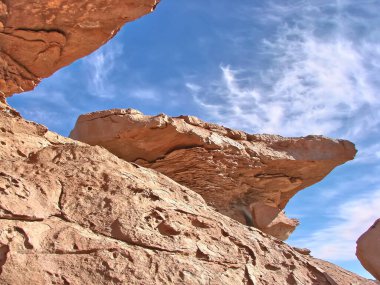 Bolivya, Salar de Uyuni, Arbol De Piedra manzara ve manzara