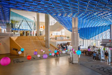 Toronto, Kanada-4 Nisan 2019: Toronto Kampüsü 'ndeki Ryerson Üniversitesi binaları