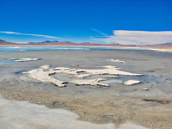 Bolivien Salar Uyuni Aguas Calientes Malerische Seen Und Landschaften — Stockfoto
