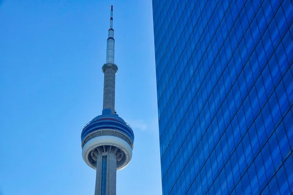 Toronto Canada August 2018 Toronto Financial District Skyline View Ontario — Stock Photo, Image