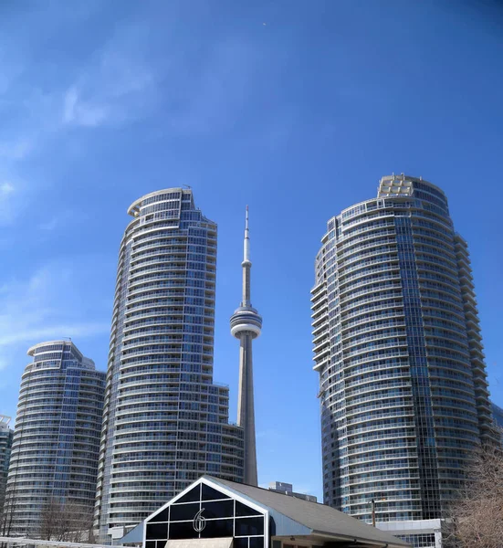 Financial Center Skyline Toronto Canada — Stock Photo, Image