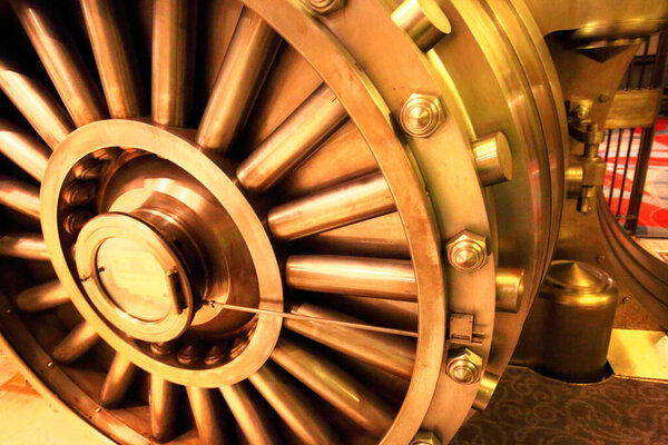 Toronto, Canada-23 September, 2017: The Vault, a famous bank safe exhibit