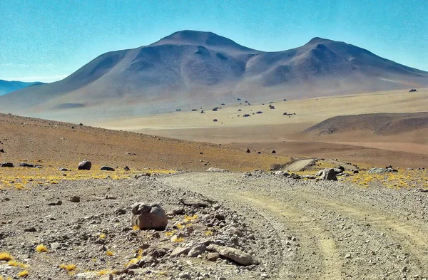 Bolivien Salar Uyuni Aguas Calientes Malerische Seen Und Landschaften — Stockfoto