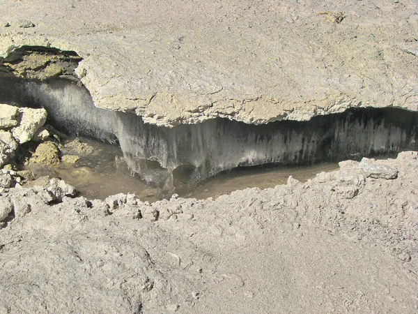 Bolivia Salar Uyuni Aguas Calientes Landschappelijke Meren Landschappen — Stockfoto