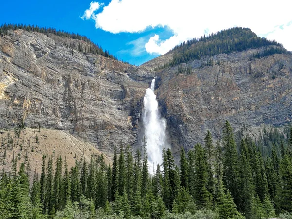 Takakkaw Falls Yoho National Park Alberta — 스톡 사진