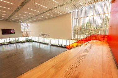 King City, Ontario, Kanada-20 Haziran 2019: King City 'deki Seneca College kampüsündeki Magna Salonu' nun sınıfları ve laboratuvarları