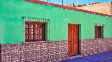 Arjantin, Humahuaca tarihi şehir merkezinde manzaralı sokaklar