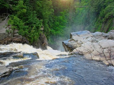Kanyon Sainte-Anne Şelalesi, Quebec