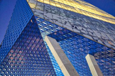 TORONTO, CANADA-20 MARCH, 2018: Toronto şehir merkezindeki New Ryerson Üniversitesi binası