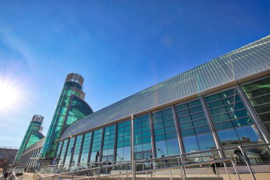 TORONTO, ONTARIO, CANADA-16 MARCH, 2018: Kanada Ulusal Sergi Girişi