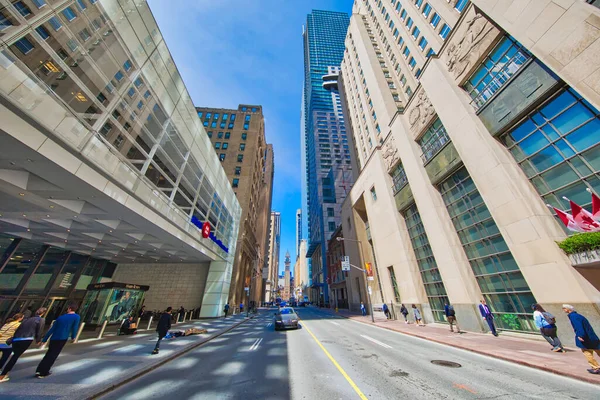 Toronto Ontario Kanada Juni 2019 Skyline Des Malerischen Finanzbezirks Toronto — Stockfoto