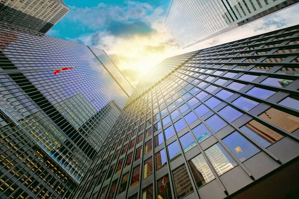 Skyline Финансового Района Торонто — стоковое фото